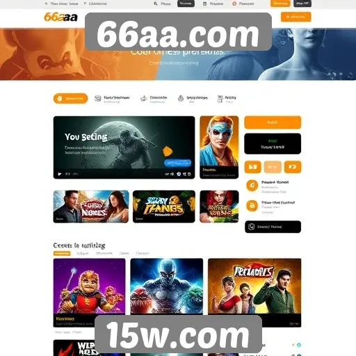 Análise das funcionalidades do site 66aa.com